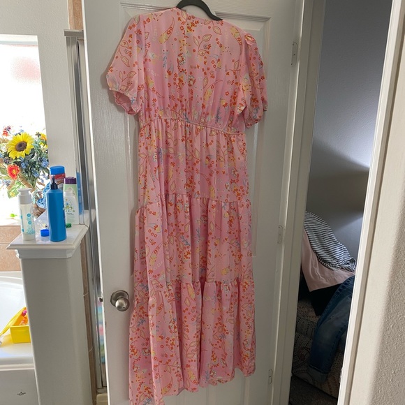 French Violet Maxi Dress NWT - Picture 2 of 5